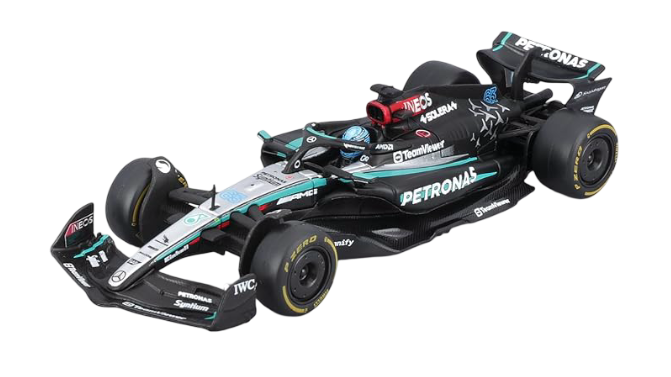 1:24 2024 Mercedes-AMG F1 Model #63 George Russel