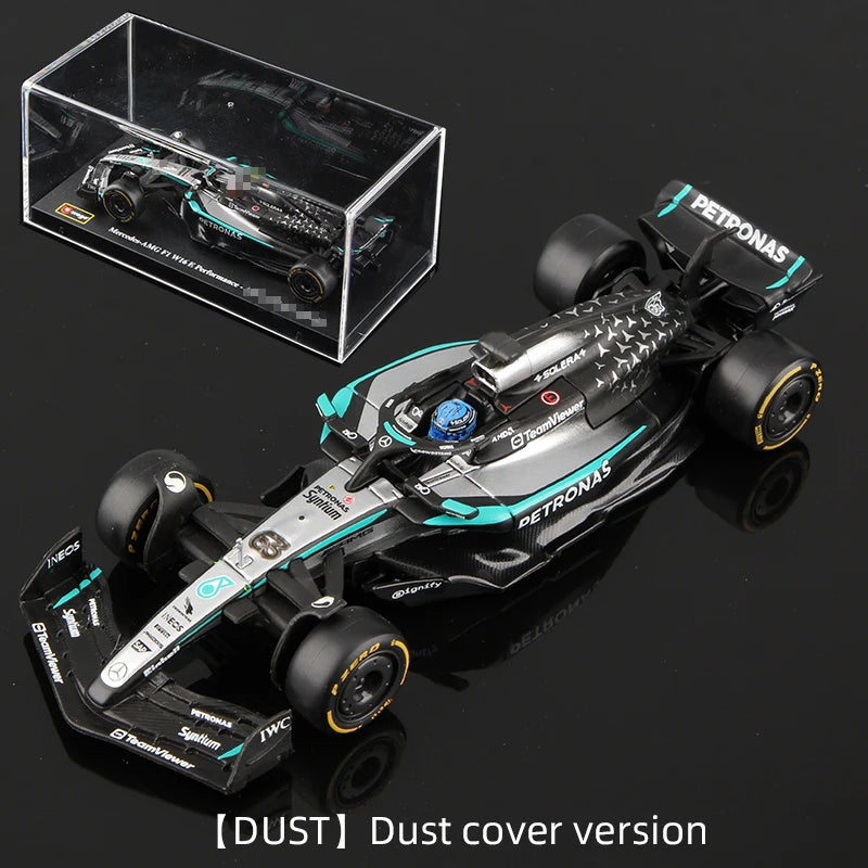 1:43 Scale All 2025 and 2024 F1 Teams Models with Driver Helmet And Display Box