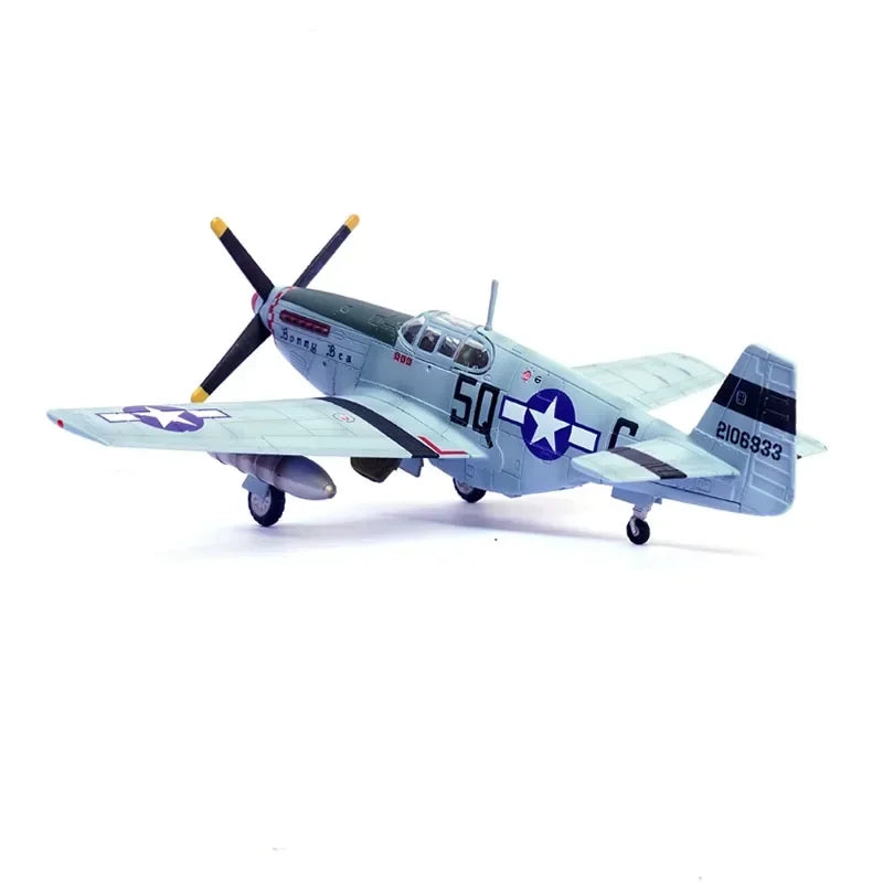 1:72 P-51 Mustang Fighter Metal Model