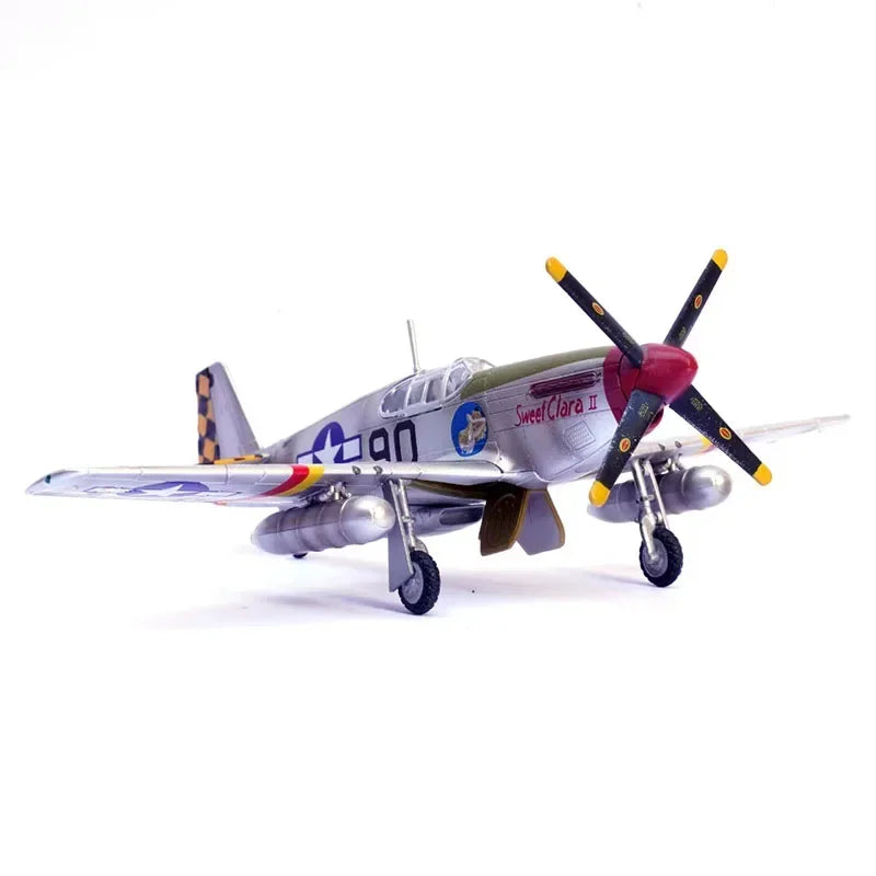 1:72 P-51 Mustang Fighter Metal Model