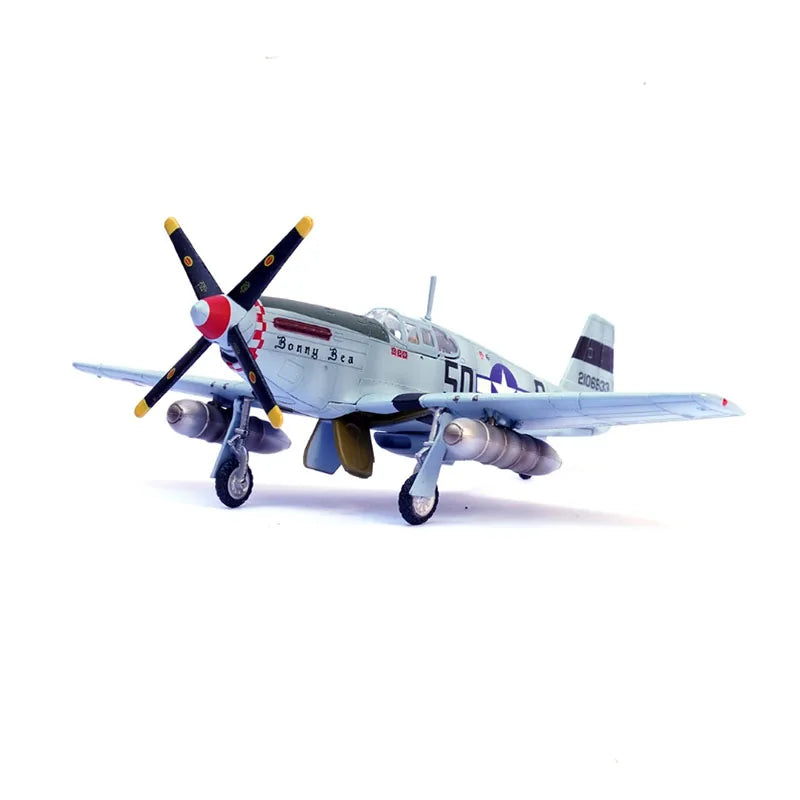 1:72 P-51 Mustang Fighter Metal Model