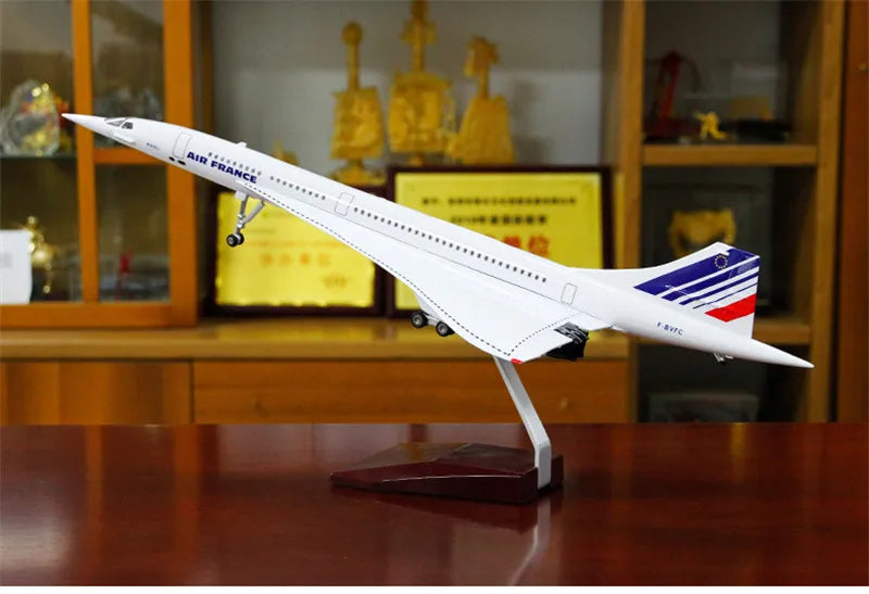 1:125 Air France Concorde Metal Model