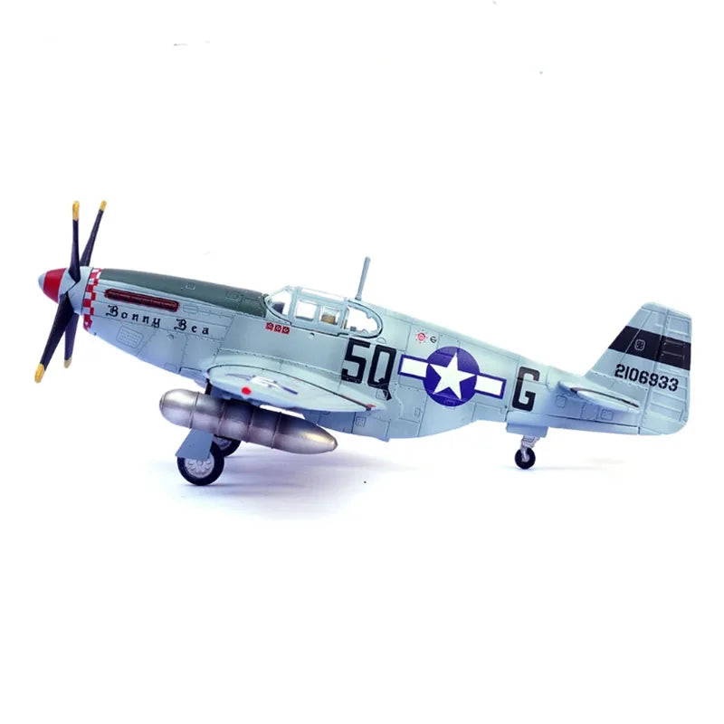 1:72 P-51 Mustang Fighter Metal Model