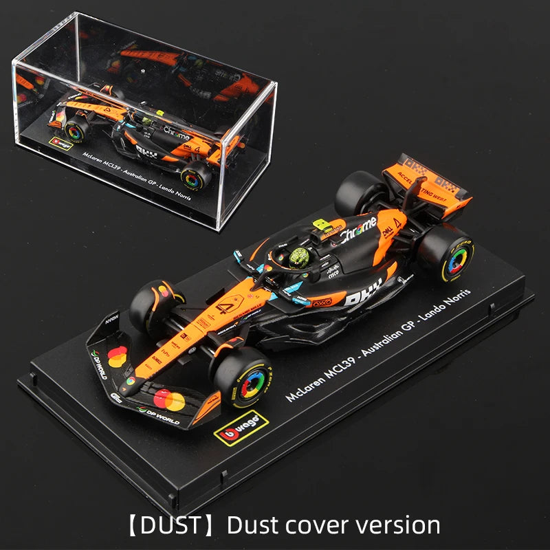 1:43 Scale All 2025 and 2024 F1 Teams Models with Driver Helmet And Display Box