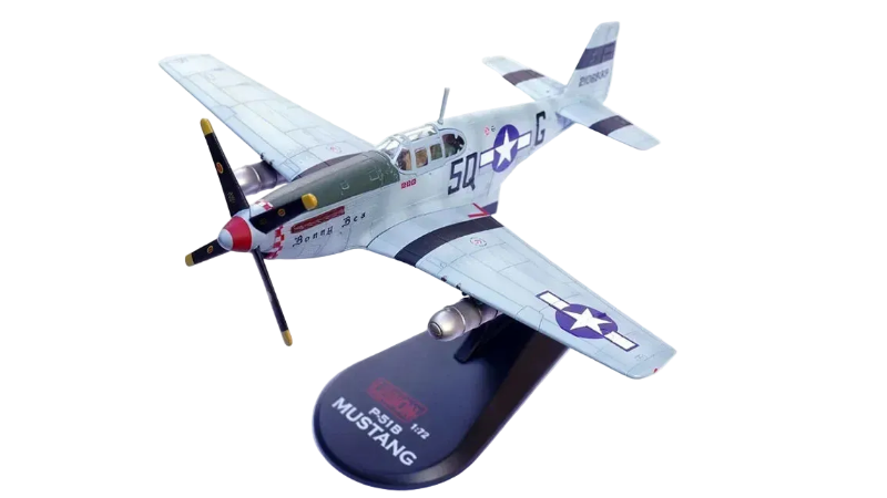 1:72 P-51 Mustang Fighter Metal Model