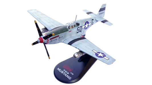 1:72 P-51 Mustang Fighter Metal Model