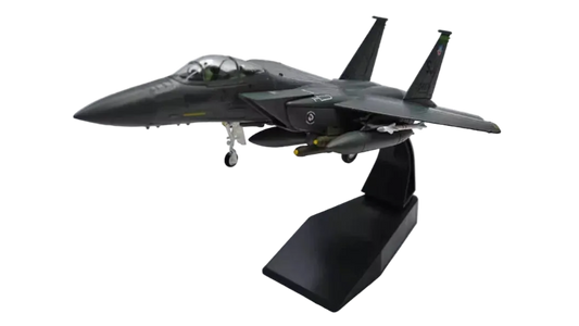 1:100 F-15E Strike Eagle Fighter Metal Model