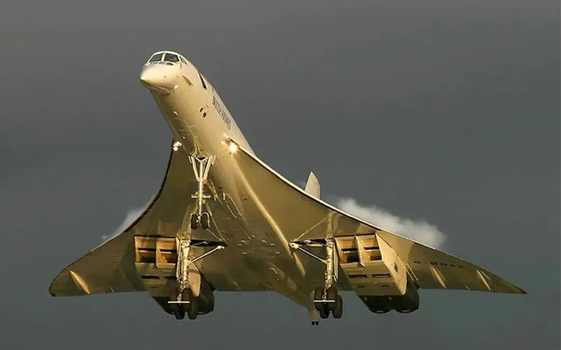 1:125 Air France Concorde Metal Model