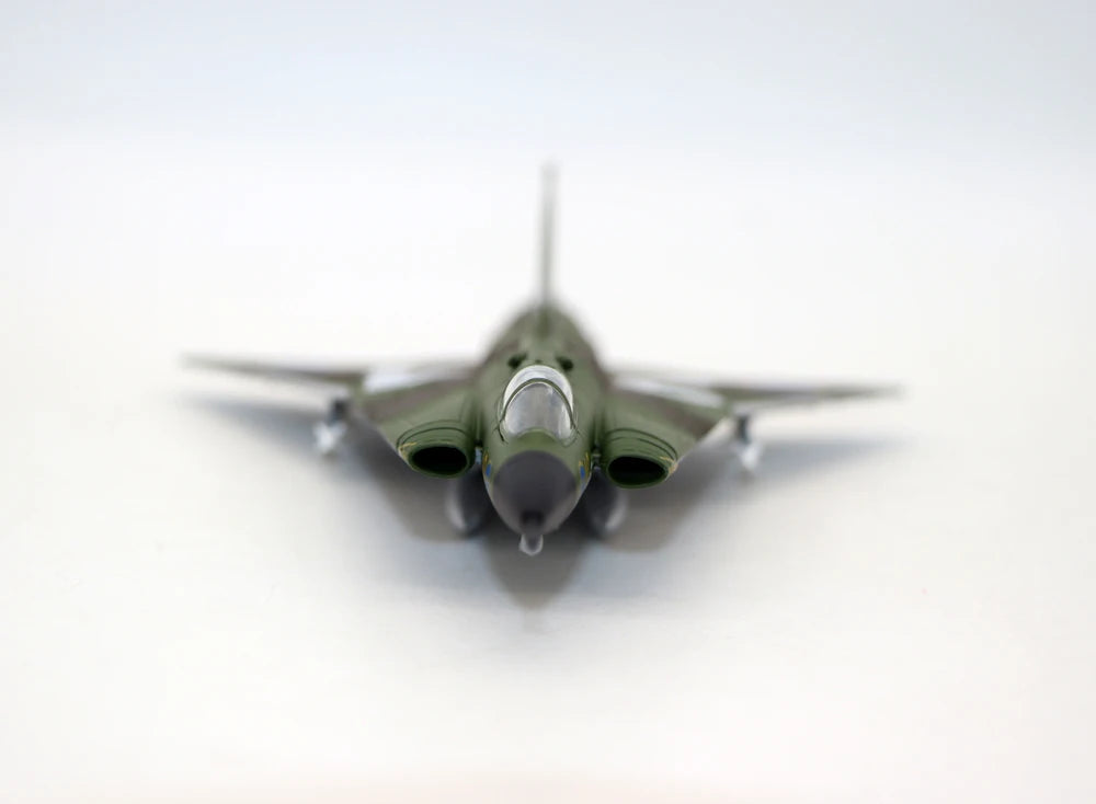 1:100 Saab J35 Draken Swedish Air Force Diecast Model