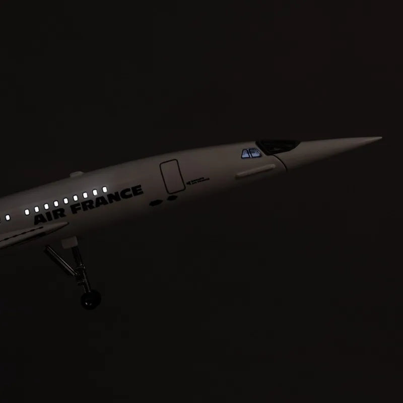 1:125 Air France Concorde Metal Model
