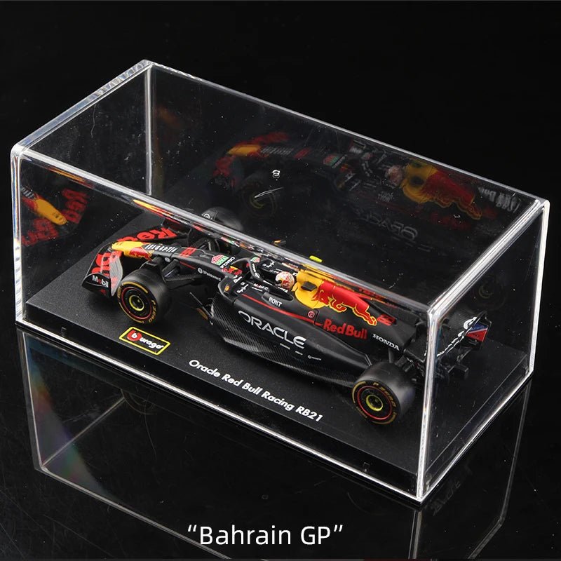 1:43 Scale All 2025 and 2024 F1 Teams Models with Driver Helmet And Display Box