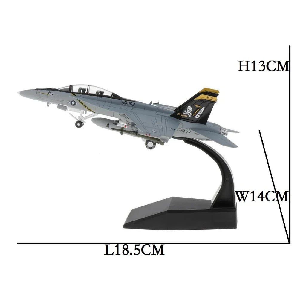 1:100 US Fighter Jet Collection Metal Model - AeroStream Models