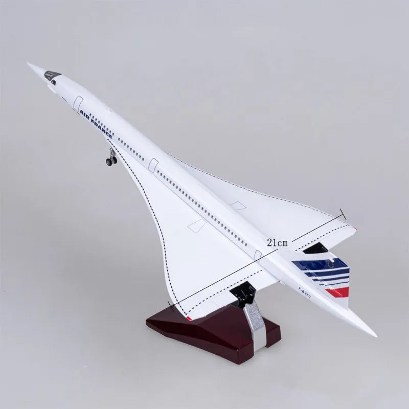 1:125 Air France Concorde Metal Model