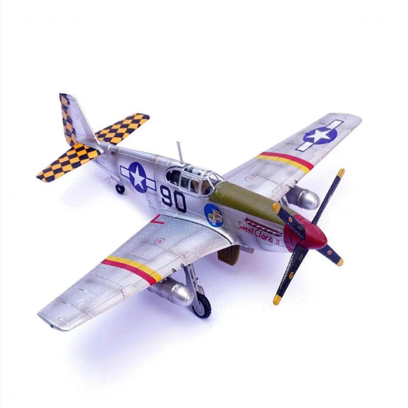 1:72 P-51 Mustang Fighter Metal Model