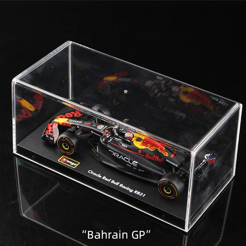 1:43 Scale All 2025 and 2024 F1 Teams Models with Driver Helmet And Display Box