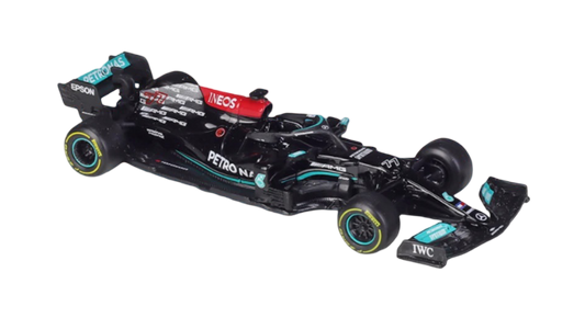 1:43 2021 Mercedes F1 Valtteri Bottas Model