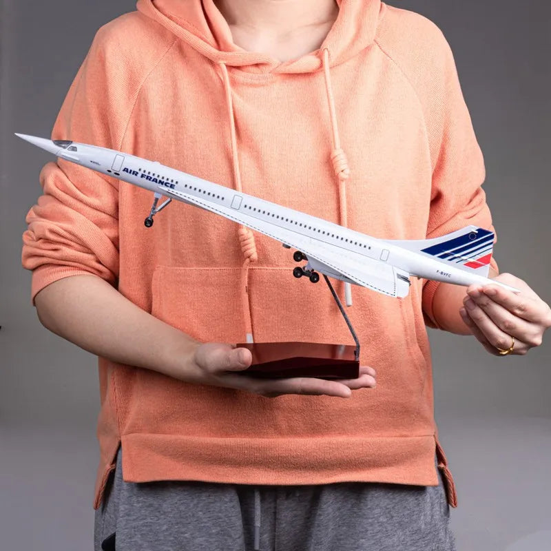 1:125 Air France Concorde Metal Model